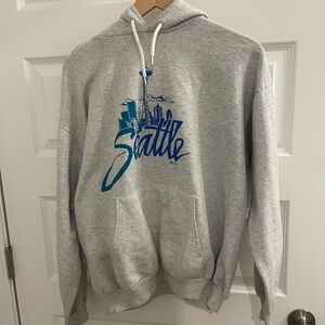 Gray Seattle Hoodie